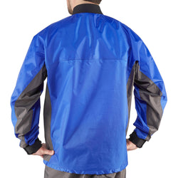 NRS Rio Paddling Jacket in Blue model back