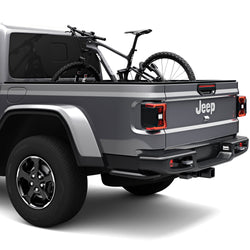 Thule Insta-Gator Pro Truck Bed Bike Rack with bikes loaded