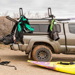 Kuat Class 4 Folding J Cradle Roof Rack Kayak Carrier empty racks