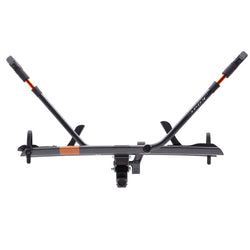 Kuat Sherpa 2.0 2 Bike Hitch Rack Gray Metallic front view arms up