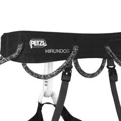 Petzl Hirundos Rock Climbing Harness in Black back