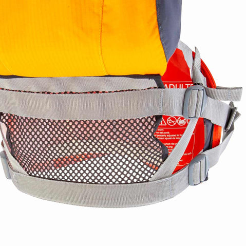 Stohlquist Fisherman Lifejacket (PFD) mesh lower back