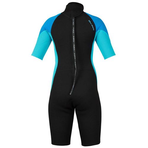 NRS Kid's Neoprene Shorty Wetsuit back