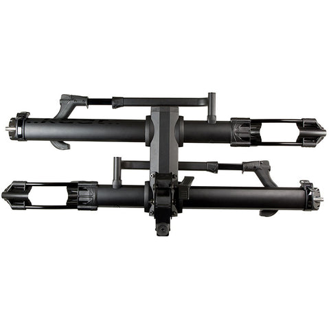Kuat NV Base 2.0 Bike Hitch Rack in Matte Black front view folded up