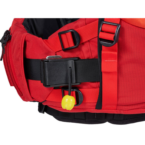 Astral Indus Lifejacket (PFD) in Red/Orange detail