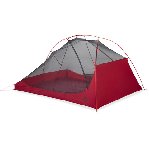 MSR FreeLite 3 Person Backpacking Tent no fly closed angle