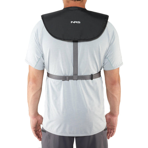 NRS Otto Matik Inflatable Lifejacket (PFD) in Black model back