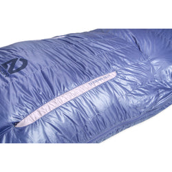 Nemo Equipment Women's Disco 30-Degree Endless Promise Down Sleeping Bag in Blue Granite exterior
