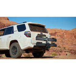 Kuat Piston Pro X 2 Bike Hitch Rack in Galaxy Gray attach with car