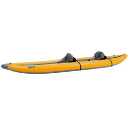 AIRE Super Lynx Inflatable Kayak in Yellow angle