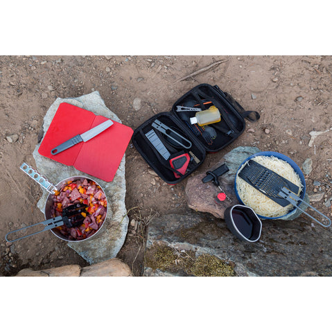 MSR Alpine Deluxe Camping Kitchen Set lifestyle