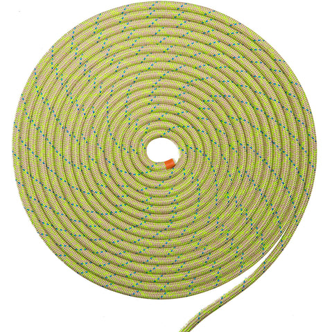 Sterling Rope CanyonLux 8 mm Canyoneering Rope in Neon Green angle