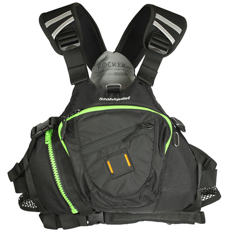 Stohlquist Rocker Lifejacket (PFD) in Black front