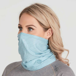 NRS Neck Gaiter in Sea model up