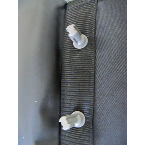 Hobie Mirage Backrest With Twist Lock Seat Pegs twist lock top