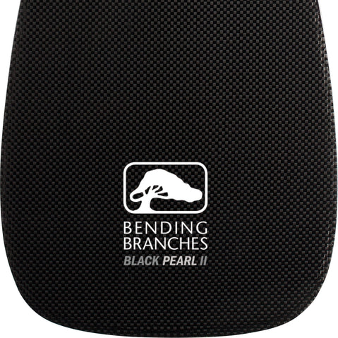Bending Branches Black Pearl II Carbon Bent Shaft 1-Piece Canoe Paddle blade face