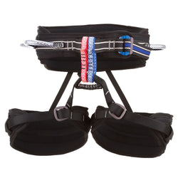 Metolius Safe Tech Waldo SB Harness in Black front