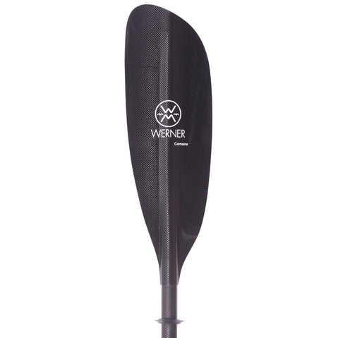 Werner Camano Carbon Bent Shaft Kayak Paddle blade face
