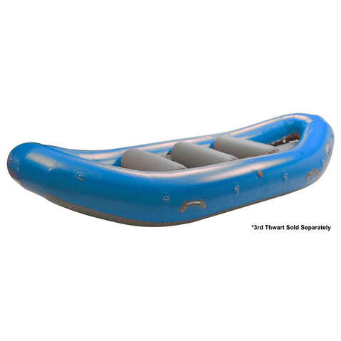 AIRE Super Duper Puma Self-Bailing Raft with 2 Thwarts in Blue angle