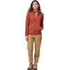 Patagonia Women's Better Sweater Jacket in Pimento Red model front