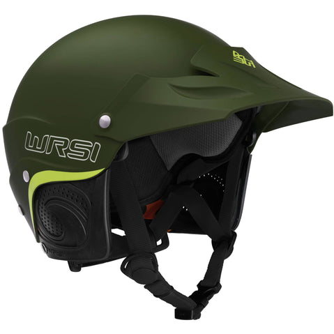 WRSI Current Pro Kayak Helmet in Olive angle