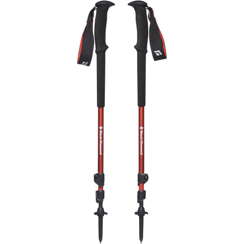 Black Diamond Trail Trekking Poles in Picante pair