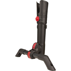 Hobie H-Rail Rod Holder attached on frame