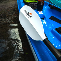 Aqua-Bound Manta Ray Hybrid Versa-Lok 2-Piece Kayak Paddle with kayak