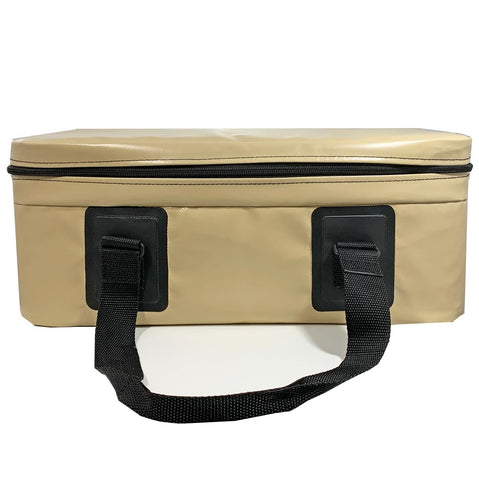 Seattle Sports FrostPak 25 QT Arctic Double Wall Cooler in Tan front