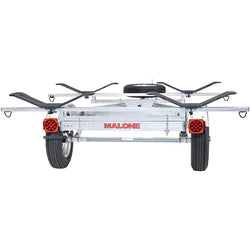 Malone MicroSport LowBed 2-Boat MegaWing Kayak Trailer Package back