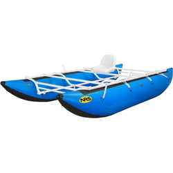 NRS River Cat 14 Cataraft in Blue left ghost