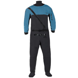 Level Six Cronos Semi-Dry Suit in Crater Blue front