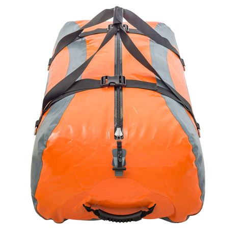 AIRE Frodo Dry Bag in Orange/Gray front