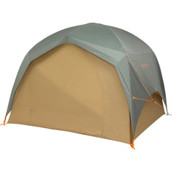 Big Agnes Big House 6 Person Camping Tent rainfly and door open