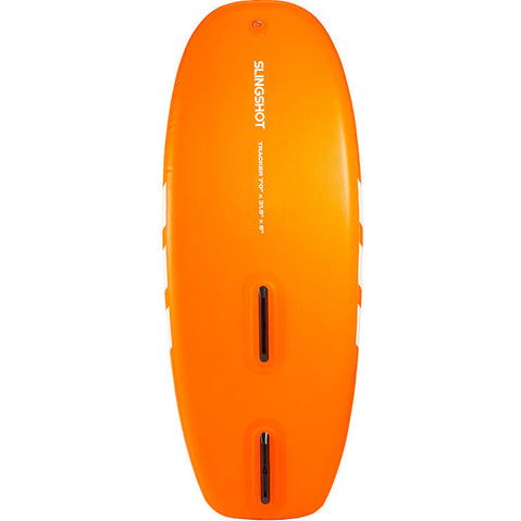 Slingshot Tracker 7' Inflatable SUP Board w/ SUPWinder in Orange back