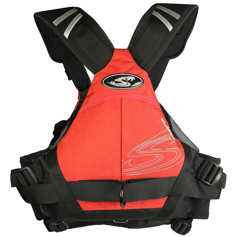 Stohlquist Descent Rescue Lifejacket (PFD) red back