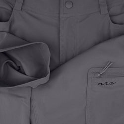 NRS Women's Lolo Pants in Gunmetal detail