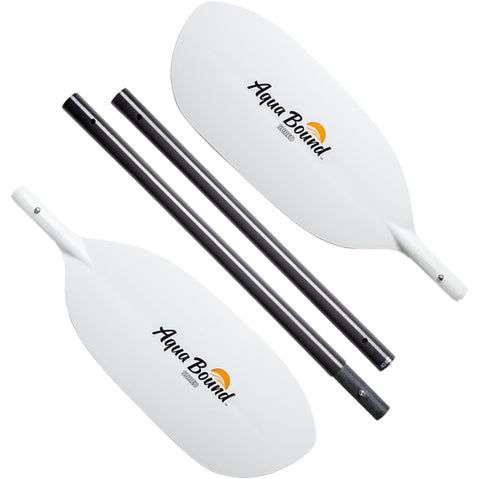 Aqua Bound Shred Hybrid 4-Piece Whitewater Kayak Paddle pieces