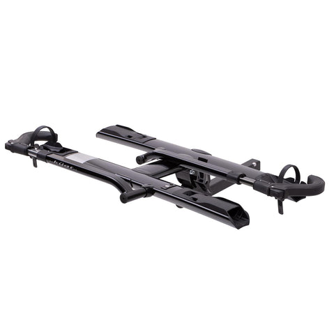 Kuat Sherpa 2.0 2 Bike Hitch Rack Black Metallic angle view arms down