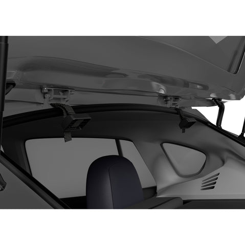 Thule OutWay Hanging 3 Bike Trunk Rack in Silver/Black back