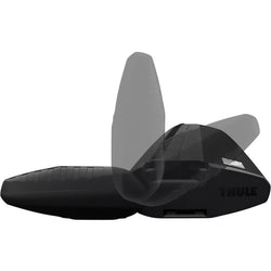Thule Wingbar Evo Roof Rack Crossbars in Black detail