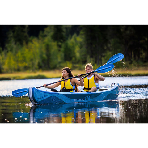 Spinera Inflatables Molveno 140 Inflatable Kayak paddle forward