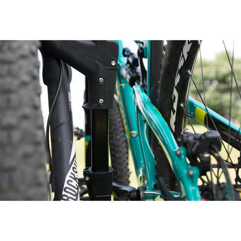 Kuat NV Base 2.0 Add-On Bike Hitch Rack in Matte Black closeup