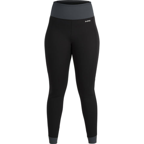 NRS Women's Ignitor Wetsuit Pants in Black front