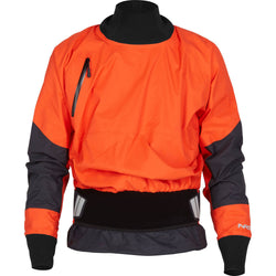 NRS Men's Stratos Semi-Dry Paddling Jacket in flare front