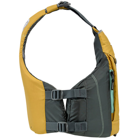 Astral E-Linda Lifejacket (PFD) in Soil Tan side