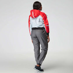 NRS Women's Riptide Paddling Jacket quarry necck closure