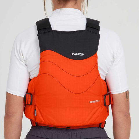 NRS Ambient Lifejacket (PFD) Flare model back