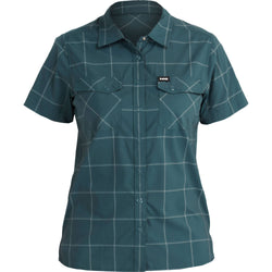 NRS Women's Guide Short Sleeve Shirt in Stealth front