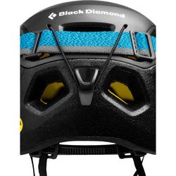 Black Diamond Vision MIPS Rock Climbing Helmet in Black detail